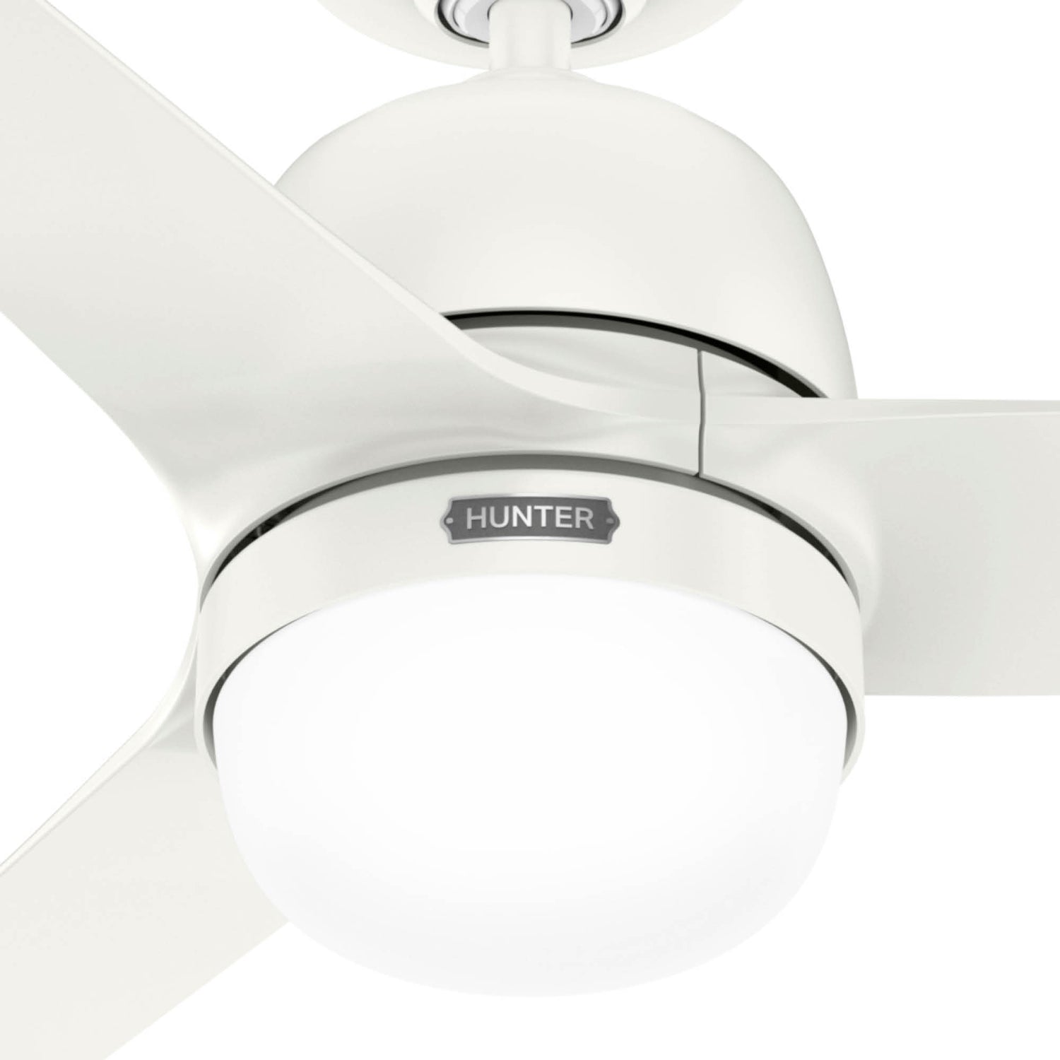 132cm Seawave Outdoor Ceiling Fan - White