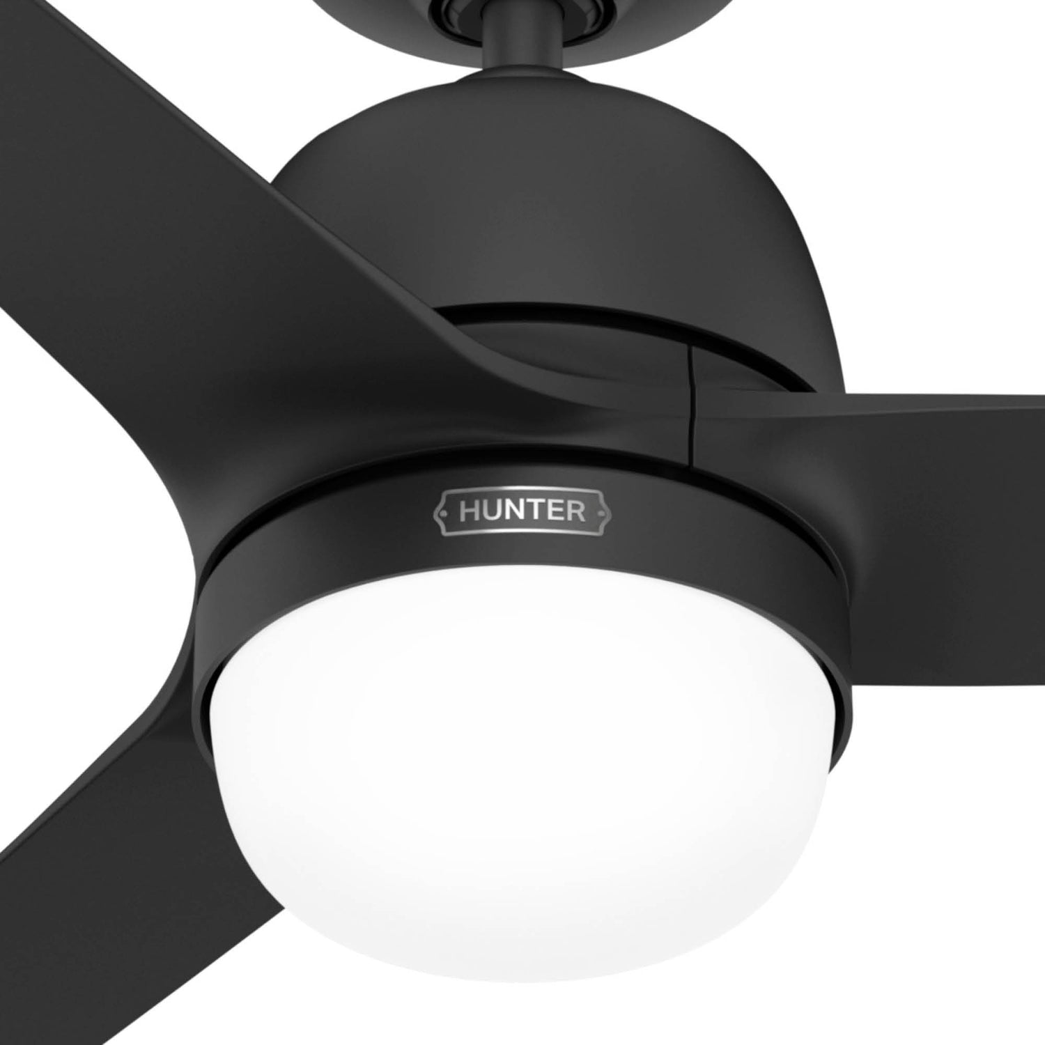 132cm Seawave Outdoor Ceiling Fan - Black