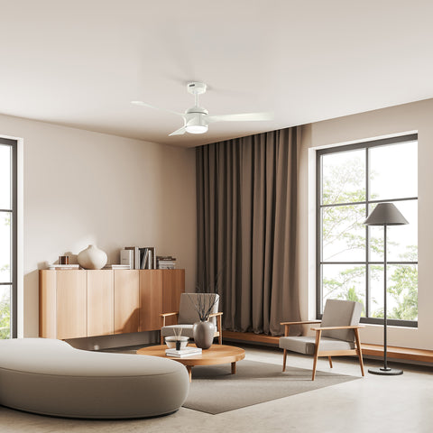 132cm Rosedale DC Ceiling Fan - White