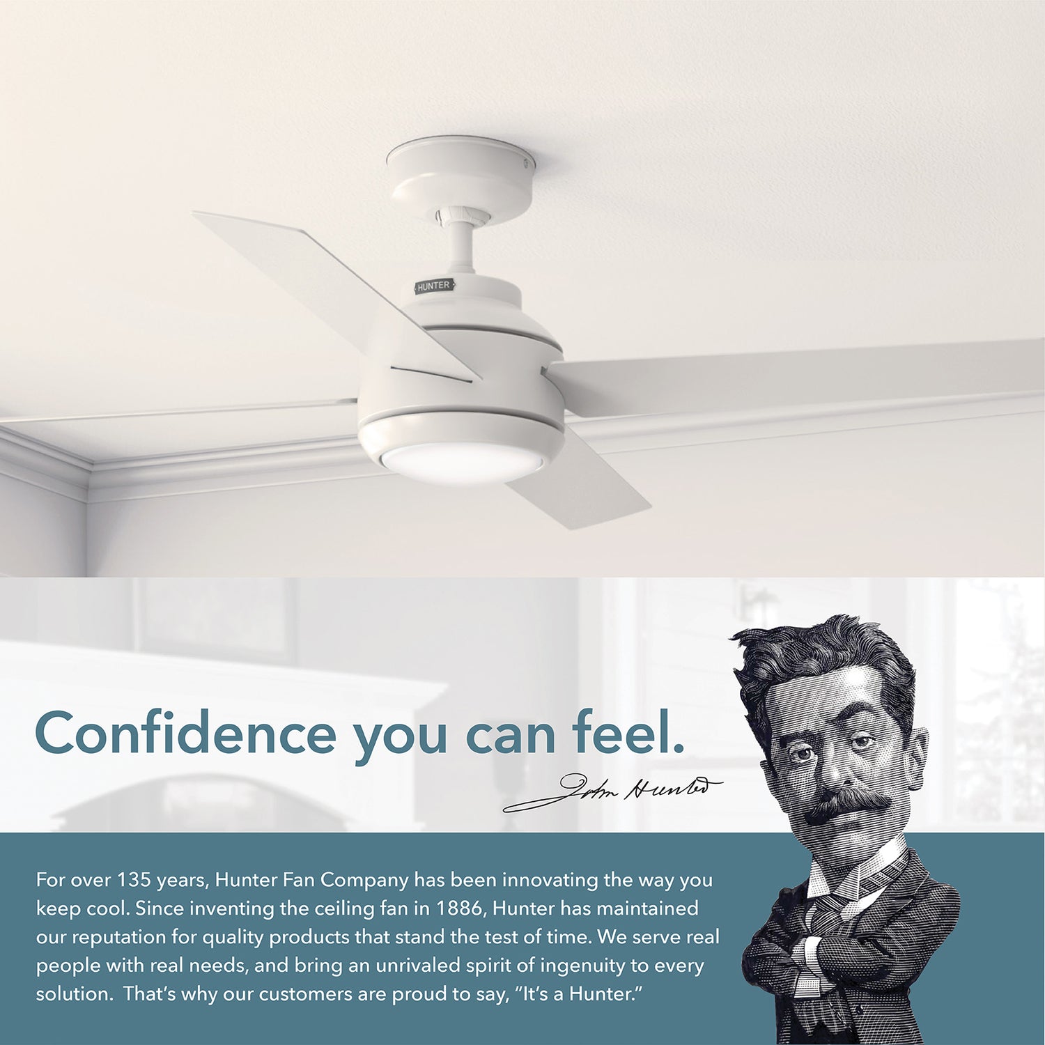 132cm Greta DC Ceiling Fan - White